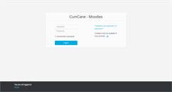 Desktop Screenshot of moodle.cumcane.de