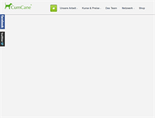 Tablet Screenshot of cumcane.de